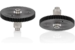 Jubaopen 2PCS Accessoires d'extrudeuse poulie à dent pour imprimante 3D Engrenage d'extrudeuse Roue de poulie de synchronisation pour l'imprimante 3D Prusa i3 MK2 Ultimate Artillery Sidewinder