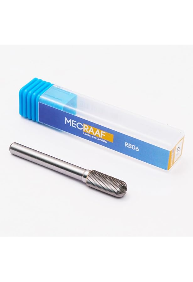 SF-5L6 Tungsten Carbide Burr Rotary File Tree Shape Radius End Shape - View #12