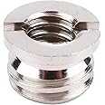 Gugxiom 1/4 to 3/8 Convert Screw Adapter, Plated for Cameras, Tripods, and More
