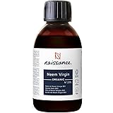 Naissance olio di Neem Vergine Certificato Biologico pressato a freddo 250ml - Puro e Naturale al 100%, Vegano e senza OGM