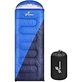 Sac de Couchage : Sportneer Sac de Couchage Enfant Adulte Compact 3-4 Saisons Sac de Couchage pour Camping Hiking Trekking Ra