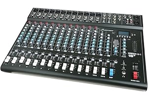 Studiomaster Club XS 16+ Compact Analog Mixer with Bluetooth inc FX