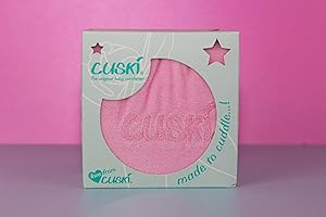 Cuski Bamboo Baby Comforter, as used within NHS (Pinkee-Boo)