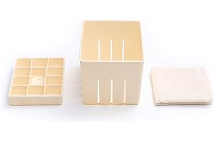 ‎VASNER VASNER Tofu Box Presse Zubehör für Entsafter Juica schwarz weiß Slow Juicer Touch-Bedienung Edelstahl silber BPA-frei Entsafter elektrisch Saftpresse Saftmaschine