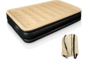 DENNY INTERNATIONAL Denny Shop High Raised Inflatable Air Bed Mattress Built In Electric Pump