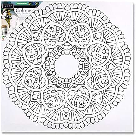 Amazon.co.uk: colouring canvases