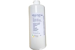 CARMESIN.COM 2 x 1000 ml Kontaktgel für AB Gymnic medizinisch Ultraschall Gel Kontaktgel Leitgel Ultraschallgel mit Dosierverschluss