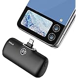 iWALK Power Bank USB C 4800mAh [2024 Upgrade], Caricabatterie Portatile Ricarica Rapida con Display LED Compatibile con Samsu