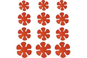 LEBKFT 12 Pcs Pot and Pan Protectors 3 Different Sizes Non-Woven Pot Protectors Stacking Pot Pan Separators Pads for Non Stick Pans Saucepans Stoneware Skillets