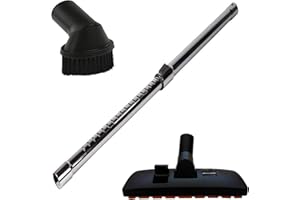 Maxorado Tube d'aspirateur 35 mm + buse combinée + Brosse d'aspiration pour aspirateur Bosch Professional Gas 35 30 25 20 L SFC SFC+ M AFC