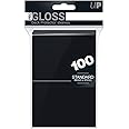 Ultra Pro Deck Protector Sleeves for Standard Size Cards | Black | 100-Count
