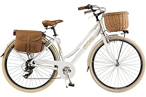 Via Veneto by Canellini Bicicleta de ciutad Mujer Retro Vintage Blanco 46