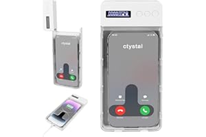 AICHARYNIC Carcere con timer, cassaforte per cellulare iPhone/Android, max 17 cm, aiuta