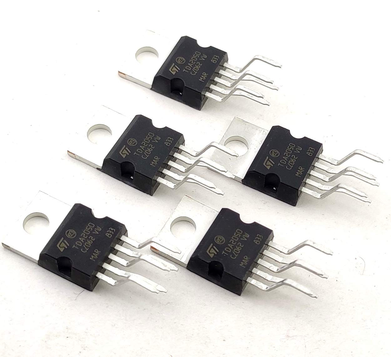 AVS COMPONENTS TDA2050 TDA2050V TO-220 IC ST TO-220 -Pack of 5 PCS