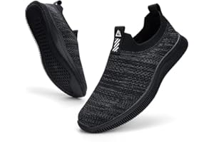 MrToNo Slip On Sneakersy męskie i damskie, buty sportowe, do fitnessu, hali sportowej, buty rekreacyjne, oddychające, lekkie buty do biegania po ulicy, wygodne buty do biegania na świeżym powietrzu
