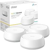TP-Link Deco BE3600 (3-Pack) 7 Mesh WiFi System, BE3600 Dual Band, 600 m&sup2; | Whole House Coverage up to 600 m&sup2;. Unified Networ
