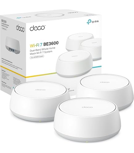 TP-Link Deco BE75 BE17000 - Sistema de Malla WiFi 7 de Tres Bandas