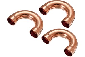 sourcing karta pack med 3 U form vinkel 180° koppar lödanslutning 22 mm 7/8