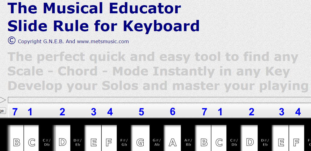 Chord Scale Finder for Piano Amazon.co.uk Apps & Games