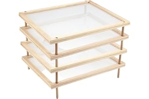 NIESEL Plateau de séchage pour pâtes, séchoir à herbes, séchoir à aliments avec filet d'arrêt, séchoir à pâtes amovible en maille, séchoir pour pâtes fraîches, filet de séchage à pâtes