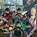 Produktbild 1art1 106991 The Lego Ninjago Movie - Charaktere, Cole, Lloyd, Zane, Jay, NYA, Kai Leinwandbild Auf Keilrahmen 30 x 30 cm
