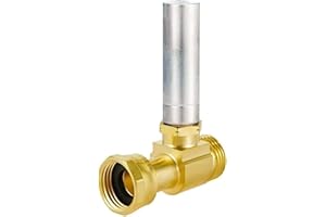 Kudos-Trading - 3/4 Inch Water Hammer Arrestor for UK Washing Machines - Easy Install, Durable Brass, Noise Reduction, Maintenance-Free, Pressure Protection, Universal Fit