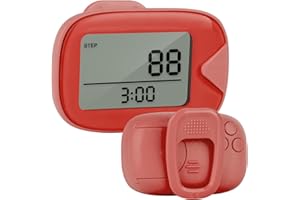 TAICHAEU Walking Pedometer - Step-Counter-Accurately Steps Tracker Portable Sport Pedometer Steps Distance Calories Time Display