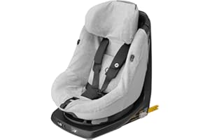 Maxi-Cosi Summer Cover, Suitable for Maxi-Cosi Axissfix Child Seat, Protective Cover Car Seat, Cover for Warm Summer Days, Fresh Grey