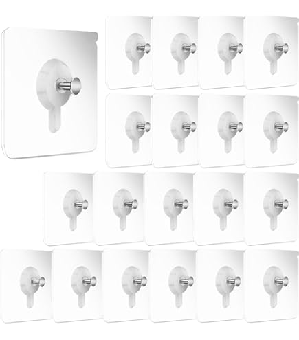 Tesa Powerstrips CLICK - Ganci Adesivi Per Parete, Senza Fori, Medium, 4 Coppie - Foto 5