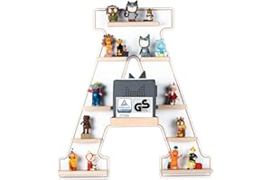 ‎BOARTI BOARTI das Original Kinder Regal Buchstabe A in Weiß TÜV/GS-Zertifiziert - geeignet für die Toniebox und ca. 43 Tonies - zum Spielen und Sammeln