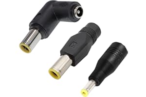 HELPERS LAB 8 mm DC7909 da 5,5 mm alimentazione DC Connettore adattatore jack per Jackery Explorer Rockpal Bluetti Milin Rockpal Milin CTECHI Luby