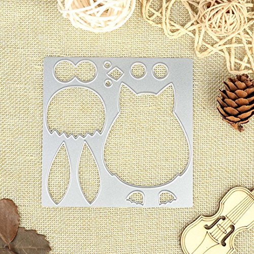 Metall Schneiden stirbt DIY Scrapbooking Album Papier Karte Handwerk by FEITONG (1PC, P) - 3