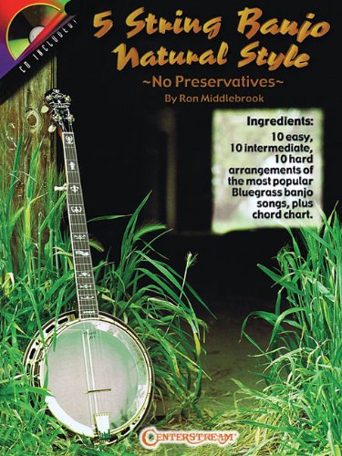 5 strings banjo natural style