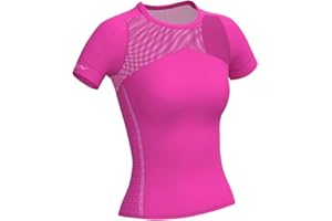 PRS Maglia Tecnica Donna Running, Fitness, Yoga, Canotta Palestra Donna, Maglietta Sportiva Senza Cuciture, T Shirt Crop Top Leggera e Traspirante