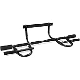 ProsourceFit Multi-Grip Lite Pull Up/Chin Up Bar, Heavy Duty Doorway Upper Body Workout Bar for Home Gyms 24&rdquo;-32&rdquo; (ps-1240-cu
