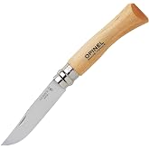 7 NO CAKI PACKAGING WITH OPINEL INOX BEECH HANDLE (000654)