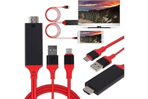 DRAGON TRADING Kabel telewizyjny MHL USB 3.1 typu C na HDMI 1080P HD do adaptera HDMI 4K HD Video Digital Converter Cord