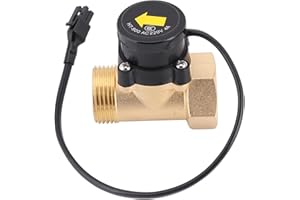 TKSE Interruptor de flujo, Ht-800 G1 Interruptor de sensor de flujo de agua Bomba de refuerzo de tubería Máquina láser Control de interruptor electrónico automático para ducha Calentador solar de baja pres