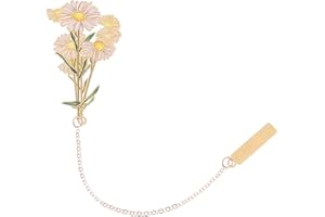 YUXIANLB Marque-Pages Mignons Pour Femmes Amateurs De Livres Joli Marque-Page En Métal Avec Chaîne Cadeaux Uniques Pour La Lecture Les Enseignants Les Étudiants Les Diplômés Jolis Accessoires