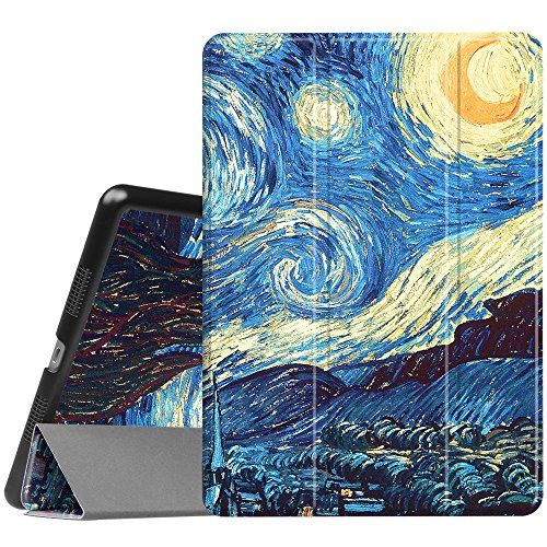 Fintie iPad Pro 10.5 Zoll Hülle - Ultra Schlank Superleicht Ständer Slim Shell Case Cover Schutzhülle Tasche mit Auto Schlaf / Wach Funktion für Apple iPad Pro 10,5" Zoll Display 2017 Neue Modell, Sternennacht