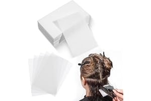 FDCLIXUVOL 300 Stück Haare Perm Papier, Einweg-Dauerwellenpapier Für Den Salon , Spitzenpapier Dauerwelle Hochtemperaturbeständiges Haarwickelpapier Hair Curling Paper Dauerwelle Papier Für Home Barber Shop