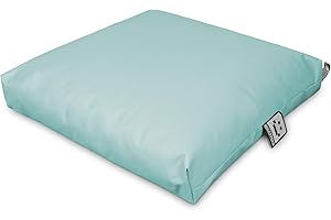 HAPPERS Cojín Suelo o Palets Multiusos Exterior Azul Cielo 60x80cm