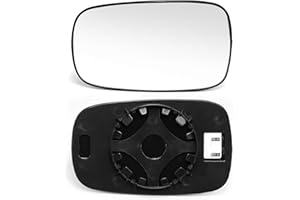 TTCR-II 1PC Compatible avec Verre Rétroviseur Renault Clio III 2005-2008/Megane II 2002-2008/Grand Scenic 2003-2009, Clio 3 Verre Miroir Chauffant Remplacer,Megane 2 Rétroviseur Exterieur-Gauche/Droit