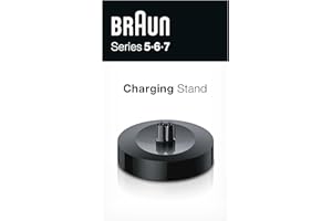 Braun Stacja ładująca dla mężczyzn, kompatybilna z golarkami elektrycznymi Series 5, 6 i 7 (modele od 2020), ładowanie i przechowywanie
