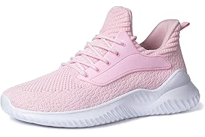 AKK Women Lightweight Trainers Walking Shoes - Ladies Mesh Comfortable Sneakers Road Running Shoes for Gym Work Jogging
