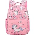 Backpack for Girls,Unicorn School Bag,BETOY Cute Unicorn Toddler Backpack Lightweight Little Kids Backpack School Bag with Chest Strap