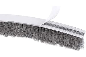 TA-VIGOR Bande d'étanchéité en feutre haute densité pour porte de fenêtre - 15 m (L) x 9 mm (l) x 15 mm (T)