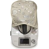 Housse Protection Antitache Thermomix TM31 TM5 - Fleurs Et Papillons