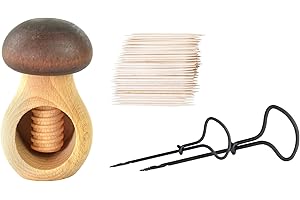 PEBARO Juego de manualidades de castaño, soporte para castañas para manualidades con castaño