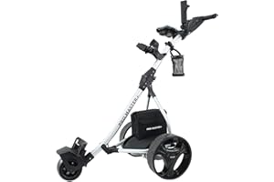 SAINSBURYS Electric Golf Trolley Digital Power Folding Cart Free Charger 36 Hole Battery